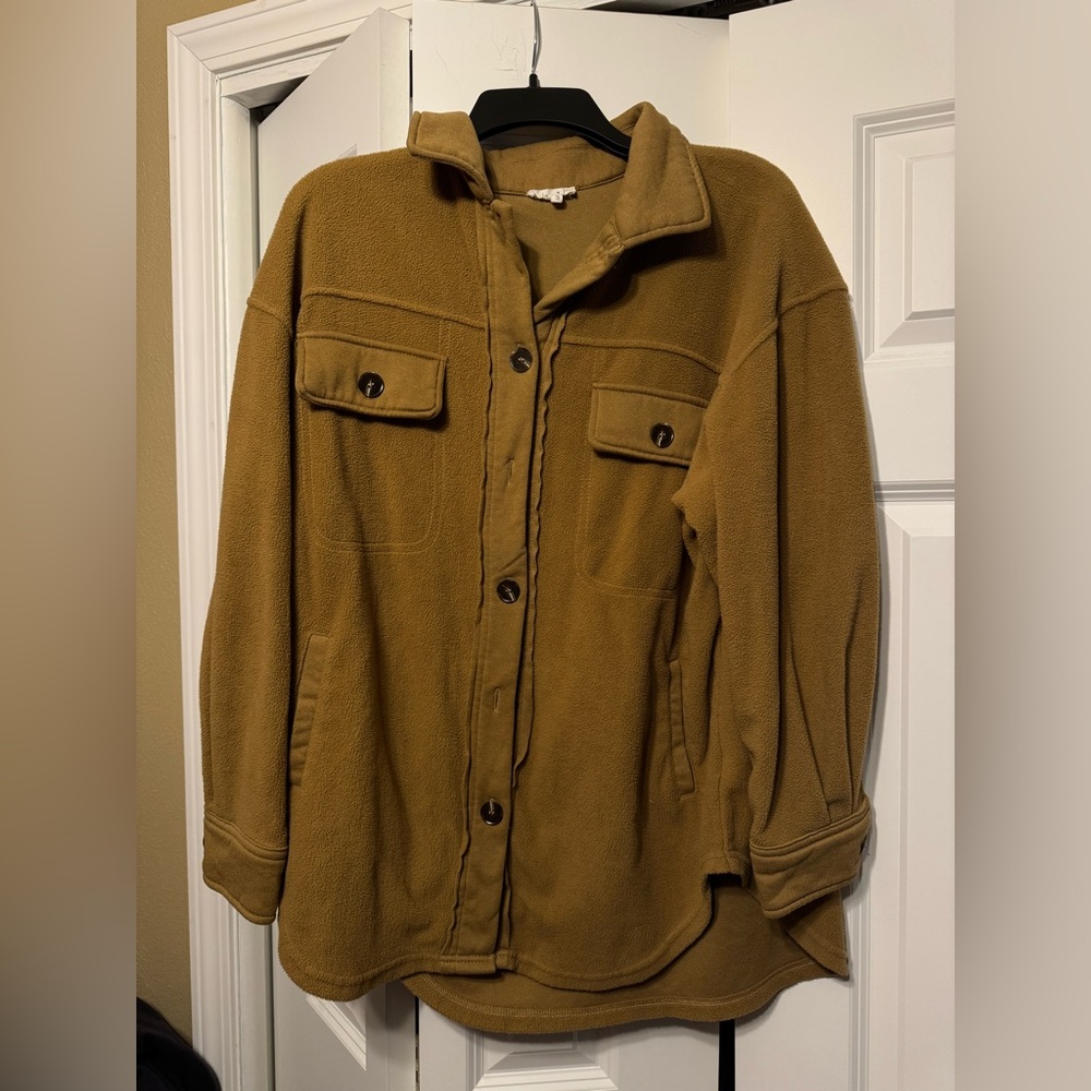 LA MIEL Brown Utility Jacket